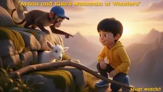 Ayaan and Kiko Save a Baby Goat 🐐💛 | Mountain of Wonders 🌈#ToonSparkStudio