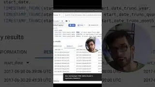 TIMESTAMP_TRUNC in SQL | BigQuery  