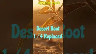 Root Penetration #roots #penetration #desert #cylinderical root #erosion #rootarea #neet #rootlose