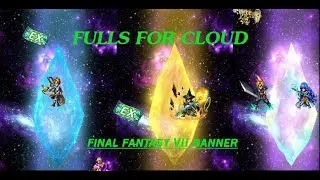 [FFBE] 70 Pulls for Cloud - Final Fantasy VII Banner