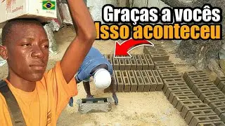 Como está sendo A Fabricação dos Blocos para o meu Quarto