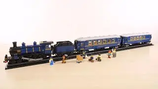 LEGO 21344 The Orient Express Train Build | Stunning Luxury Train Set Speed Build | #Brickwise #lego