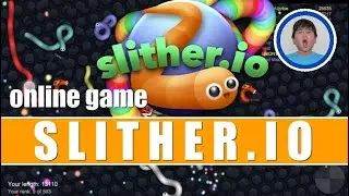 SLITHER.IO GAMEPLAY | Online Game - slitherio | Noob vs Hacker vs Pro - Slither.io