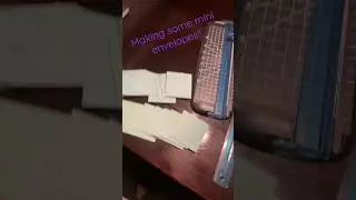 Mini envelopes!