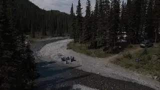 Camping at Ghost PLUZ, Alberta, Canada.
