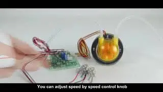 KAS 42 Kamoer peristaltic pump with stepper motor