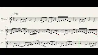 Ладухин  одноголосное сольфеджио 78 номер