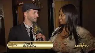 MsVTV INTERVIEWS R&B Singer JON B