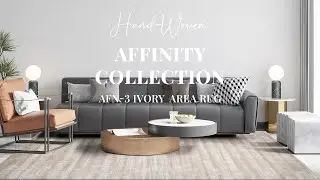 Charming Hand-Woven Rug Collection for Your Interior | AFN3-IVORY