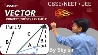 Law's of vector, unit vector and it&rsquo;s application , short trick  for neet,jee and board preparation