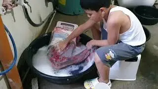 Paano Maglaba | Tutorials HandWash | How to wash dirty clothes