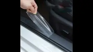 TAPTES&reg; Threshold Protection Sticker for Tesla Model S/3/X/Y, Car Pedal Protective Film