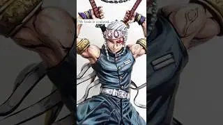 turned tengen Uzui (Demon Slayer)figure into anime style! part2