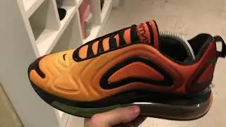 Видео обзор кроссовок Nike с огромным баллоном NIKE AIR MAX 720 &ldquo;SUNSET&rdquo;
