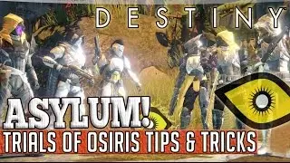 Destiny | TRIALS OF OSIRIS! - Asylum Flawless Tips & Tricks!