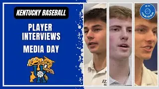 Kentucky Baseball Media Day 2025 Player Interviews 