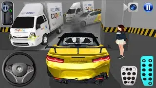 New Crashed car Stuck in Parking Garage - 3D Driving Class 2026 - 3D Driving Class - Car Game