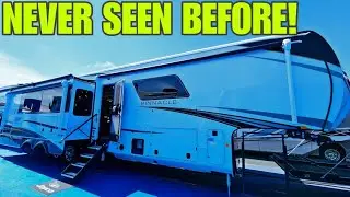NEVER SEEN BEFORE! Prototype Jayco Pinnacle Fifth Wheel RV!