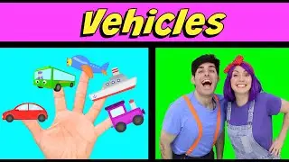 Vehicle Finger Family Song - Bella and Beans TV