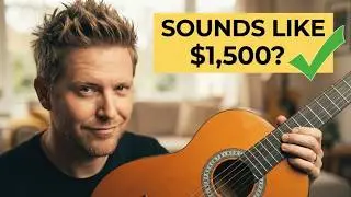 I played a &pound;40 guitar - people valued it at $1,500
