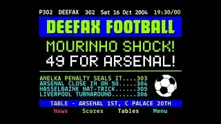 Retro Football News (2004): Mourinho's First Chelsea Loss & Arsenal's Last Game As Invincibles!