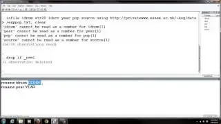 Stata Tutorial: Renaming Variables