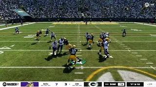 Madden NFL 26 - Minnesota Vikings vs Green Bay Packers - Gameplay (PS5 UHD) [4K60FPS]