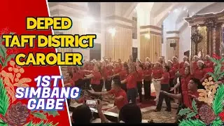 Deped Taft District Caroler 1st Simbang Gabi Sa Taft Eastern Samar #viralvideo #youtube #vlog #vira