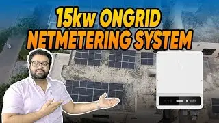 15kW On-Grid Net Metering Solar System Installed by SPARK RENEWABLES | Solar Energy in Pakistan