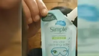 Using complimentary products from @simpleskin @preendotme