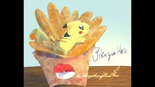 Drawing Pikaguettes!  [Pokemon] [Fanart] [Pikachu] [Baguettes] [PikaBread]
