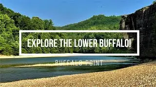Buffalo Point & Rush Landing on the Lower Buffalo River    #swimholesinar