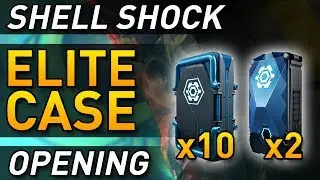 12 Shell Shock Elite & Event Case Openings | Dirty Bomb