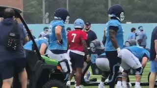 Scenes from the first #UNC football practice under Bill Belichick