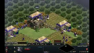 A standard forest nothing build. 52 min onager with 33 villagers.
