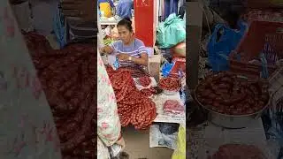 Famous Goa Sausages | Mapusa Market