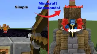 Minecraft Bedrock Commands from Simple To Advanced!