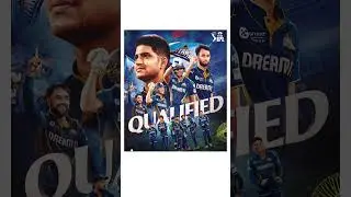 Gujarat titans qualified for playoffs 🔥 #tataipl2025 #iplhighlights #iplfacts #gt