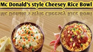 McDonald's style rice bowl in just 2 mins. Quarantine quick breakfast recipe