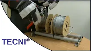 Small Wire Rope Cutters Demonstration by TECNI&reg;Cable