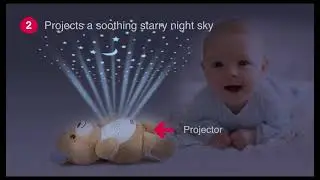 Lampa cu proiectie ursulet Winfun