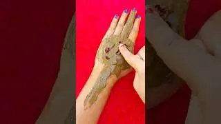Bindi se banaye stylish beautiful mehndi design #trending #shorts #youtubeshorts