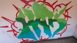 Patlama Etkili Graffiti &Ccedil;izimi - HAK GRAFF