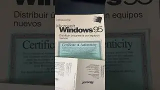 Etiquetas de Windows 95 &iquest;por qu&eacute; est&aacute;n numeradas? #retroinformatica #windows95