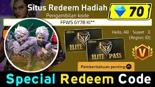 Indonesia Server New Redeem Code & Lucky Wheel Event 😱 Garena Free Fire 