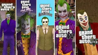 Evolution of JOKER in GTA Games Jumping from Buildings (2001 - 2025)