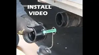 Cam Loc Installation for the Waste Master RV Sewer Hose