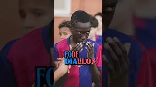 FODE DIALLO, el nuevo depredador del gol en La Masia, que ha marcado casi 96 goles esta temporada 🔵🔴