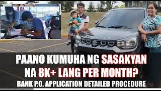 Easy Steps to Own a Suzuki Spresso Car | Low Downpayment, Low Monthly | Bank PO Guide