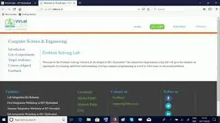 Virtual Labs - Problem Solving Lab